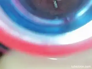 Aroused female craving inserting worms into her vagina