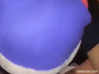 Cam slut filmed giving blowjob to a dog in sloppy modes
